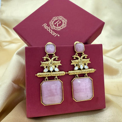 Peacock Design Antique Earrings