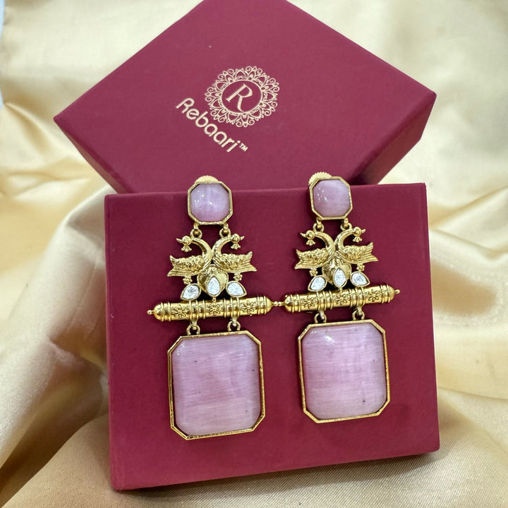 Peacock Design Antique Earrings