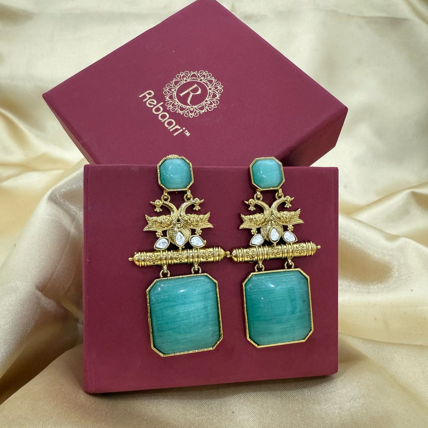 Peacock Design Antique Earrings