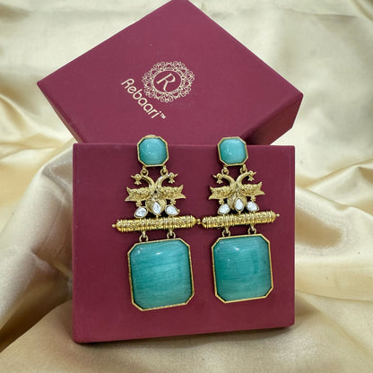 Peacock Design Antique Earrings