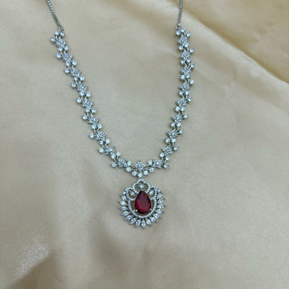 Designer American Diamond Necklace