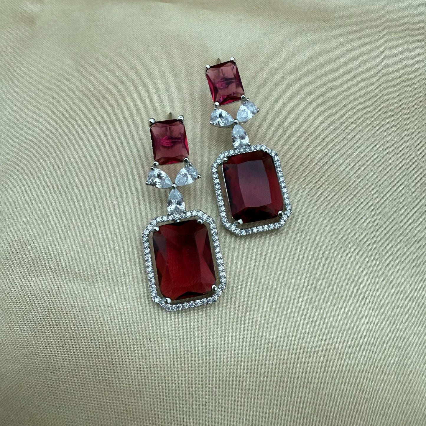 American Diamond Necklace Set