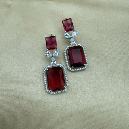 American Diamond Necklace Set