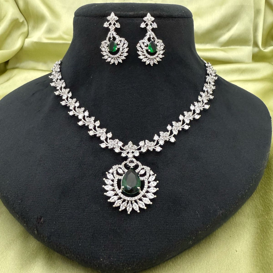 Designer American Diamond Necklace