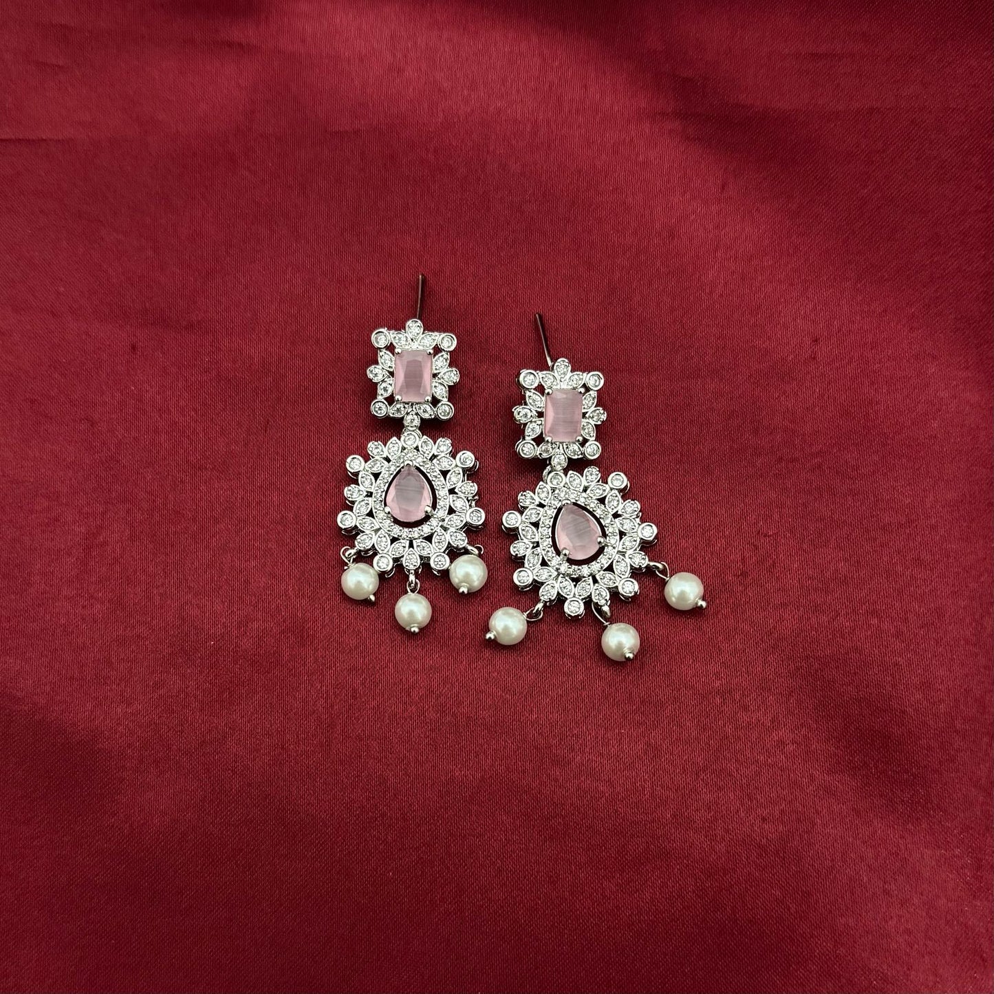 Classic Zircon Necklace Set