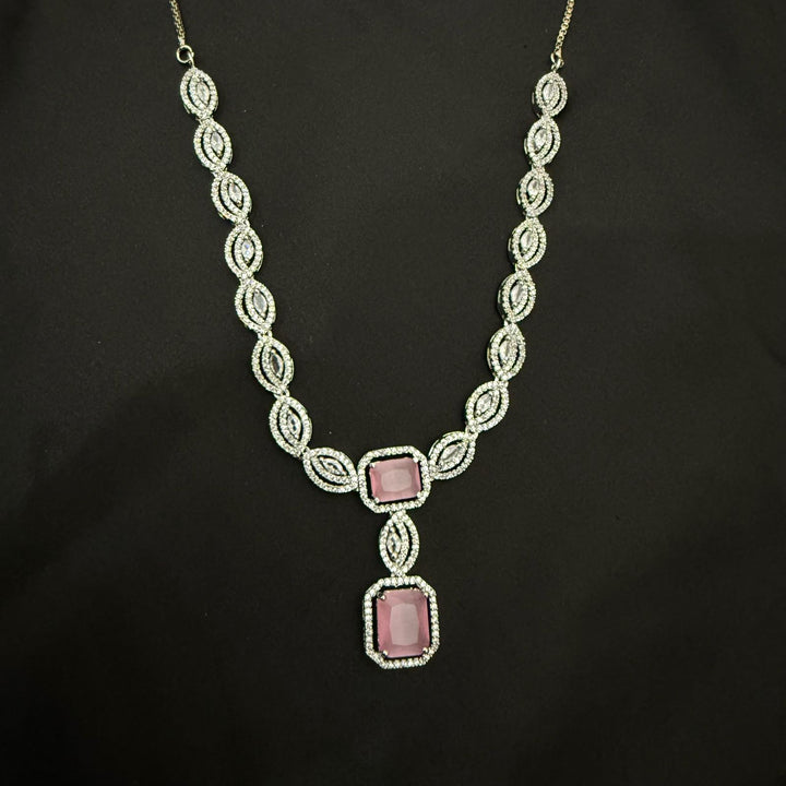 American Diamond Necklace Set