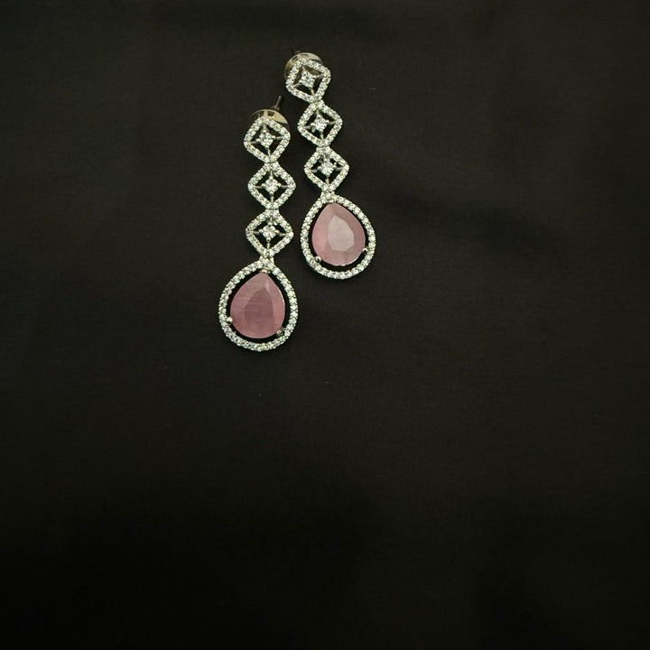 Peardrop Zircon Necklace Set