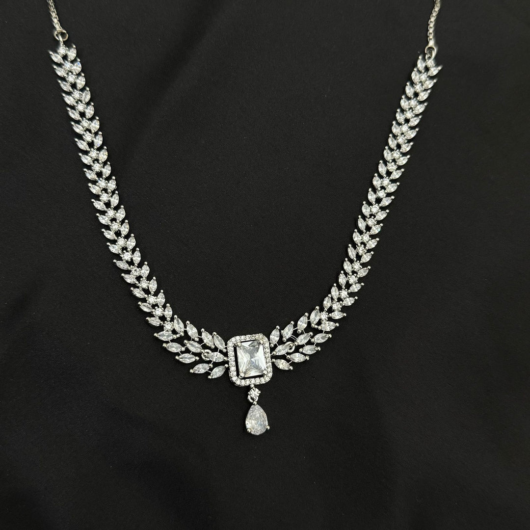 Cubic Zircon Necklace Set
