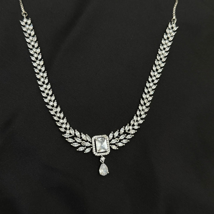 Cubic Zircon Necklace Set