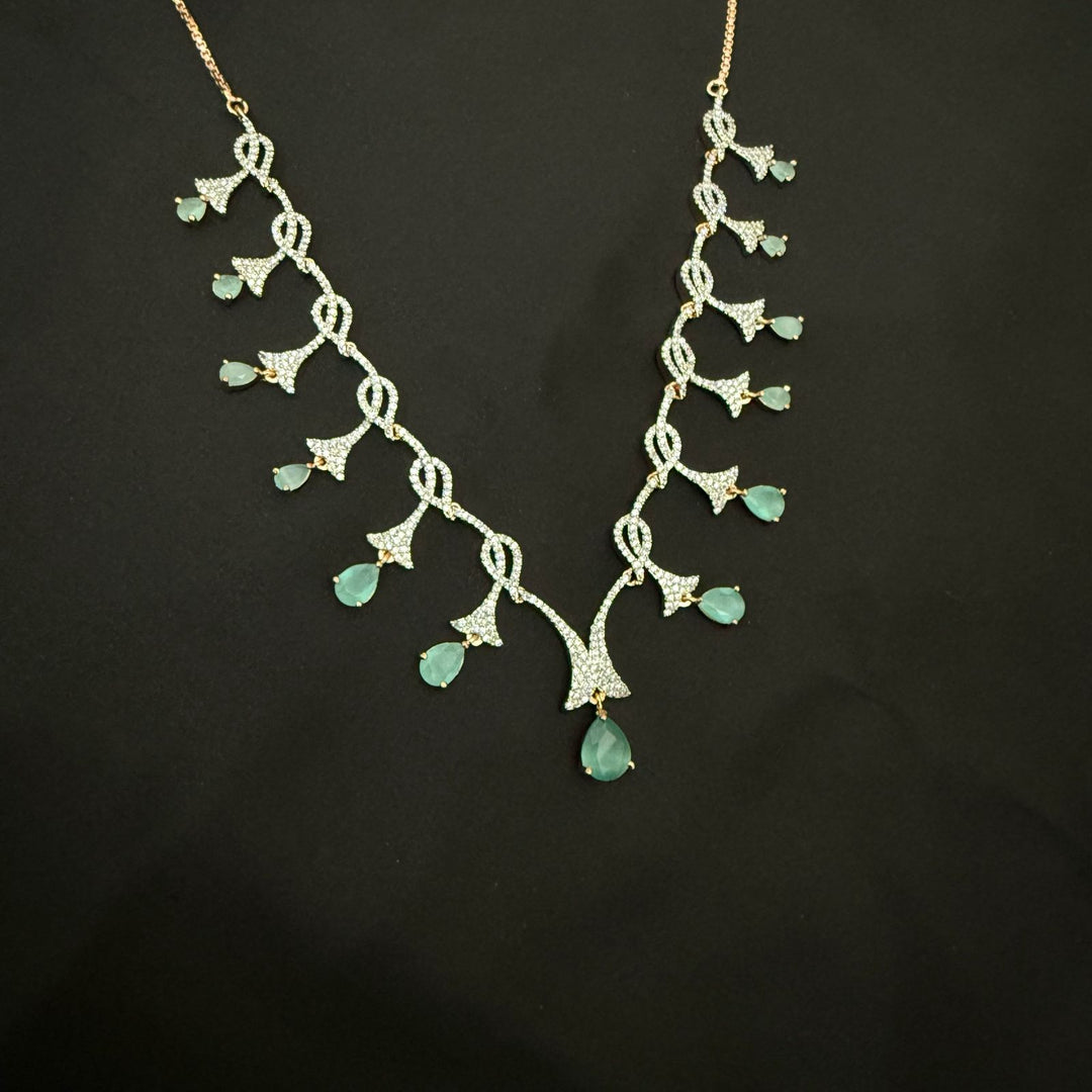 Rose Gold Plated Necklace Set