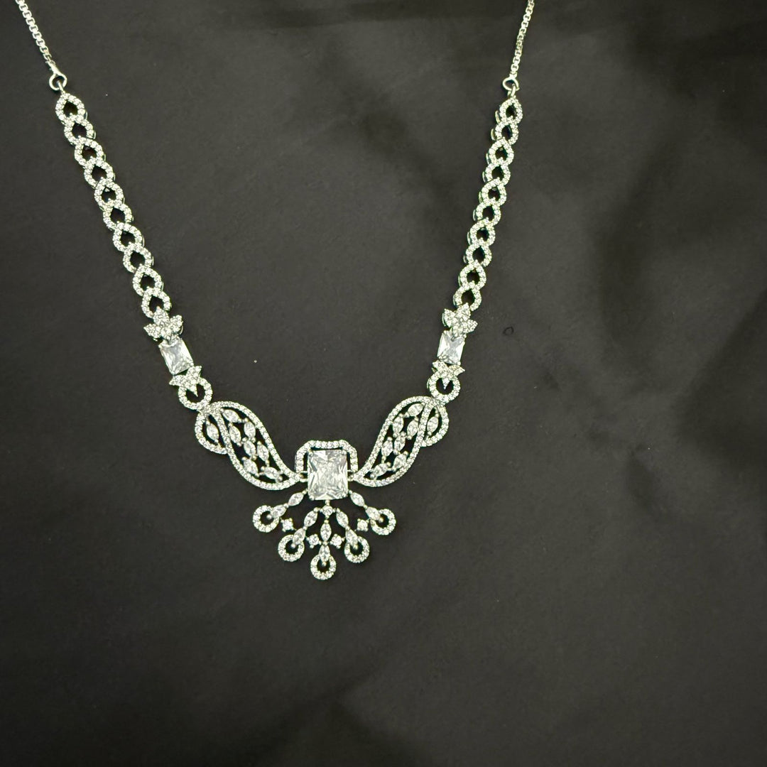 American Diamond Necklace Set