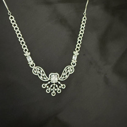 American Diamond Necklace Set
