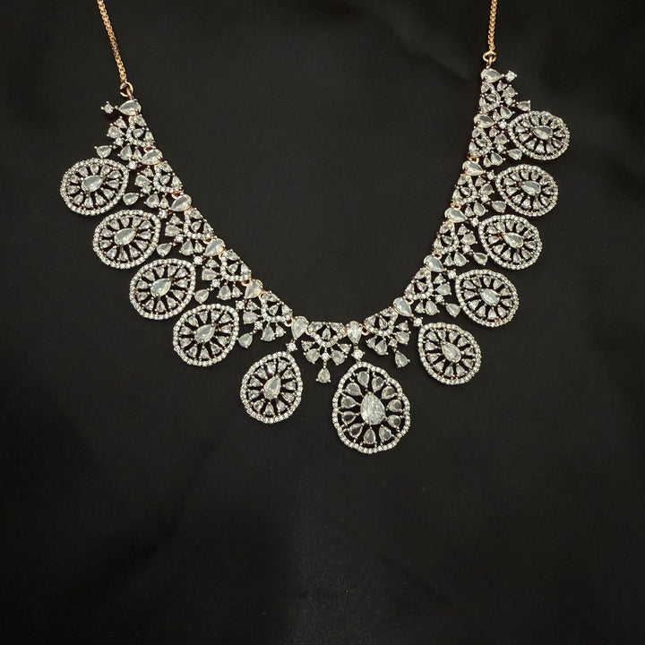 Rose Gold Plated Necklace Set