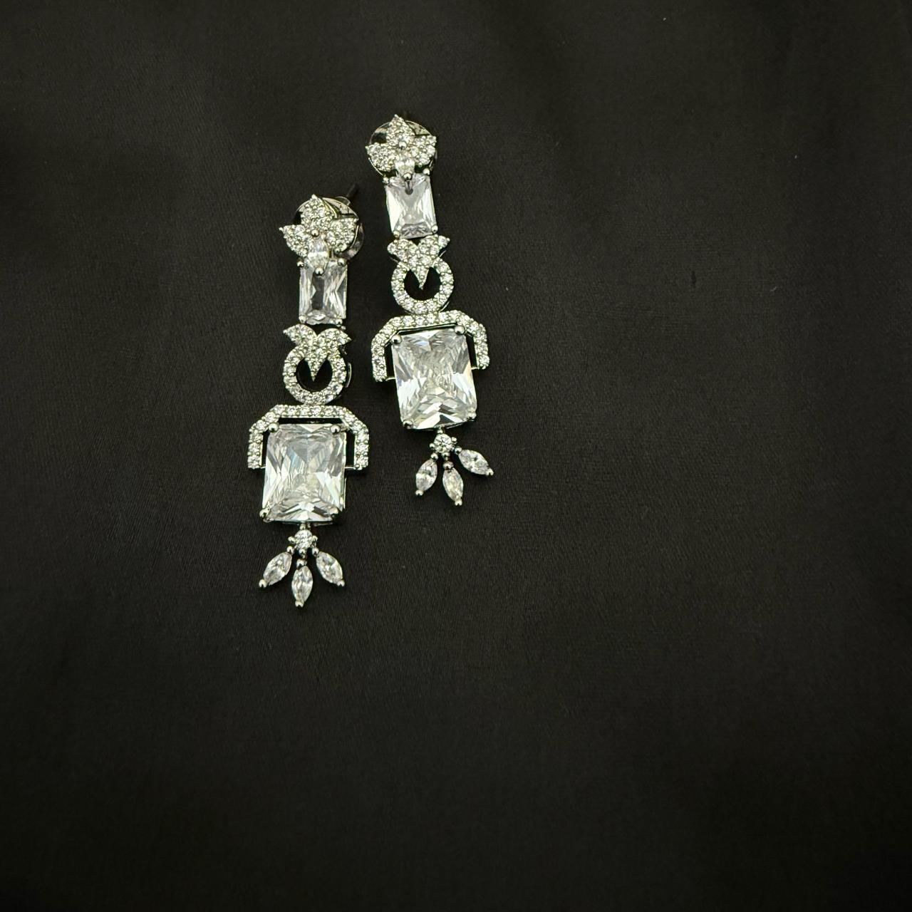 American Diamond Necklace Set