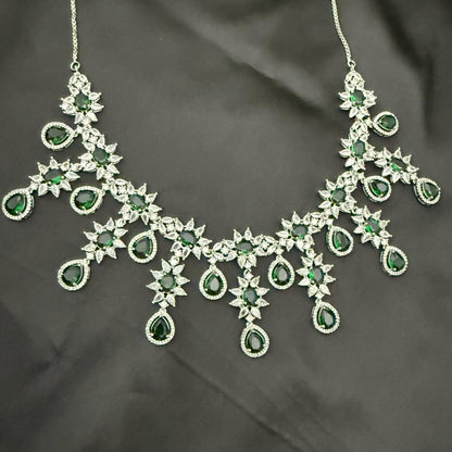 Silver Plated Necklace Set