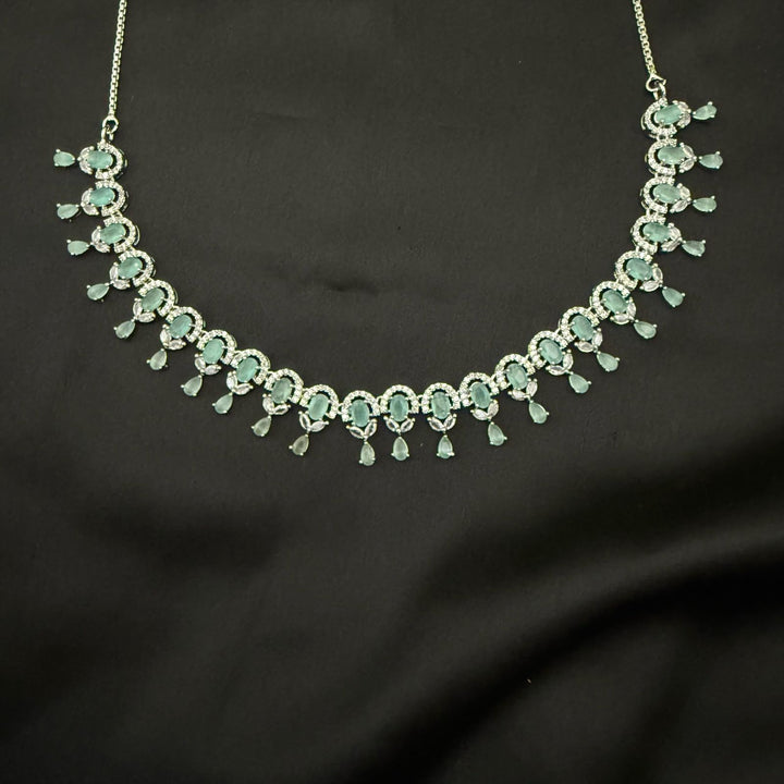 Designer Zircon Necklace Set