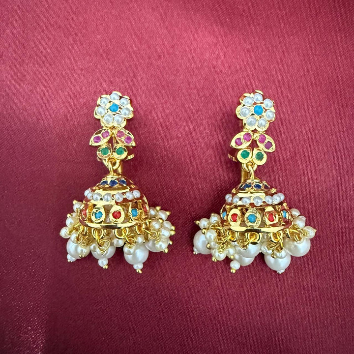 Beautiful Jadau Necklace Set