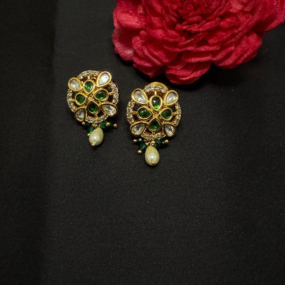 Pearl And Kundan Choker Set