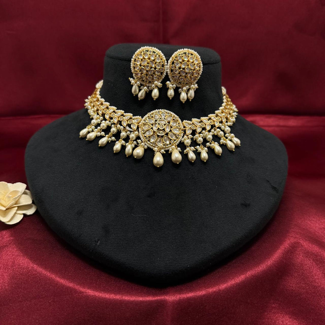 Unique Kundan Polki Choker Set