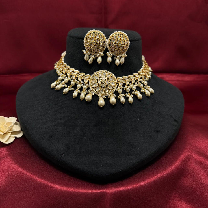 Unique Kundan Polki Choker Set