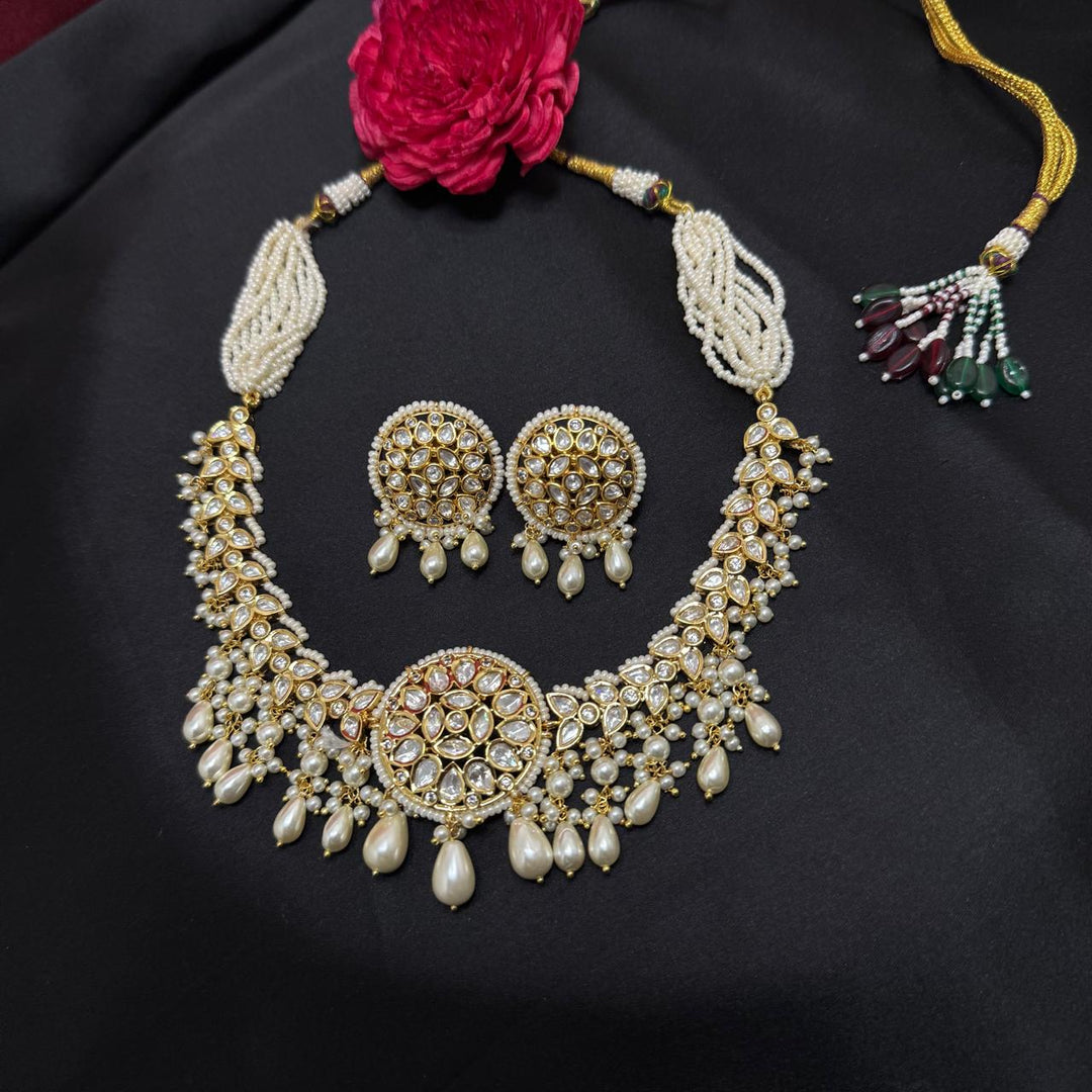 Unique Kundan Polki Choker Set