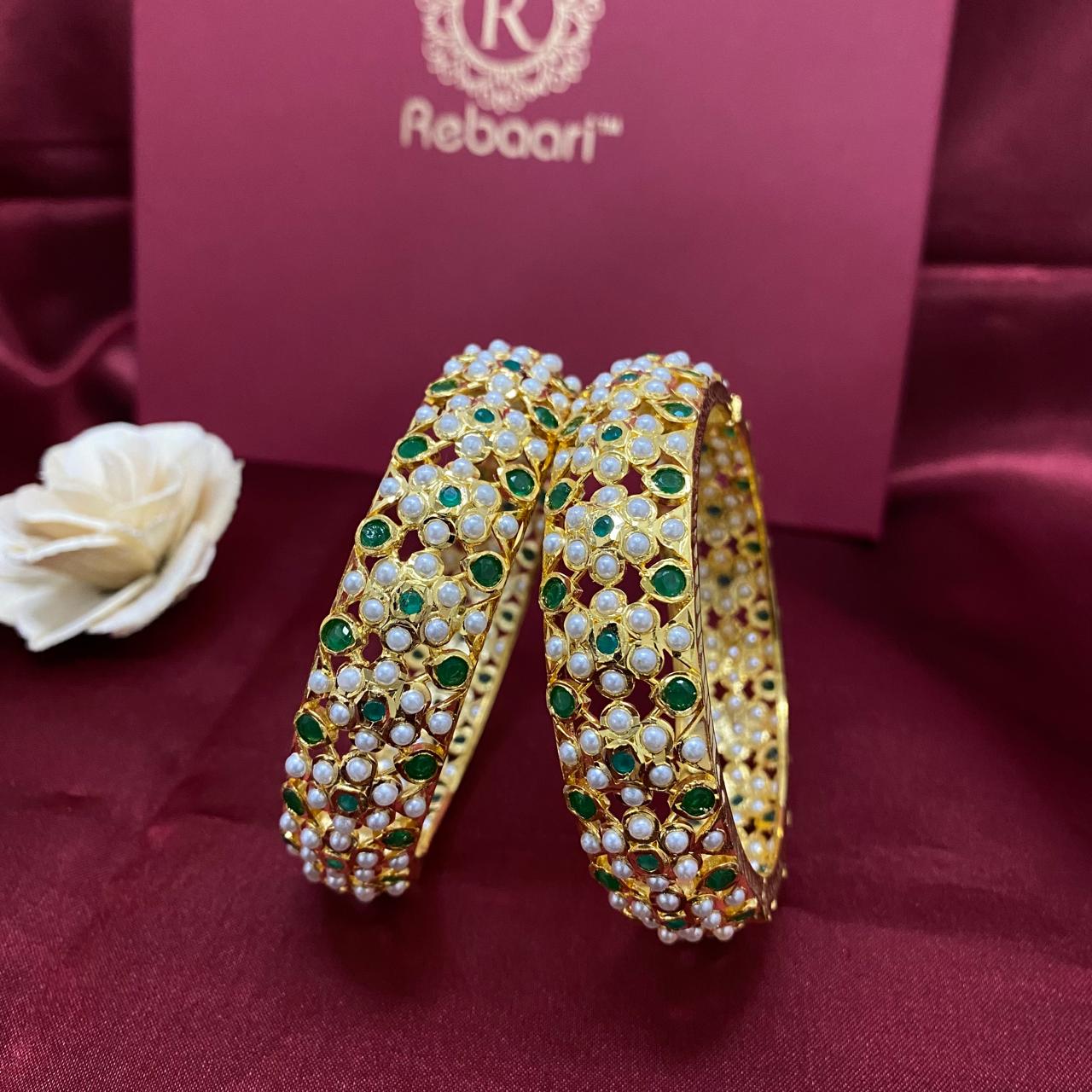 Jadau Openable Bangles