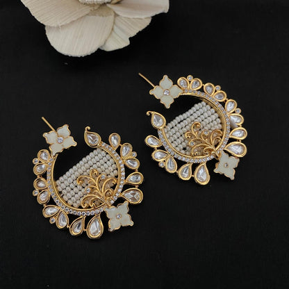 Exclusive Kundan Polki Earrings