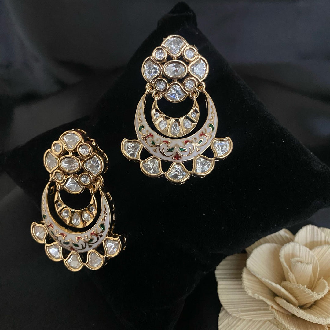 Kundan Meenakari  Pendant Set