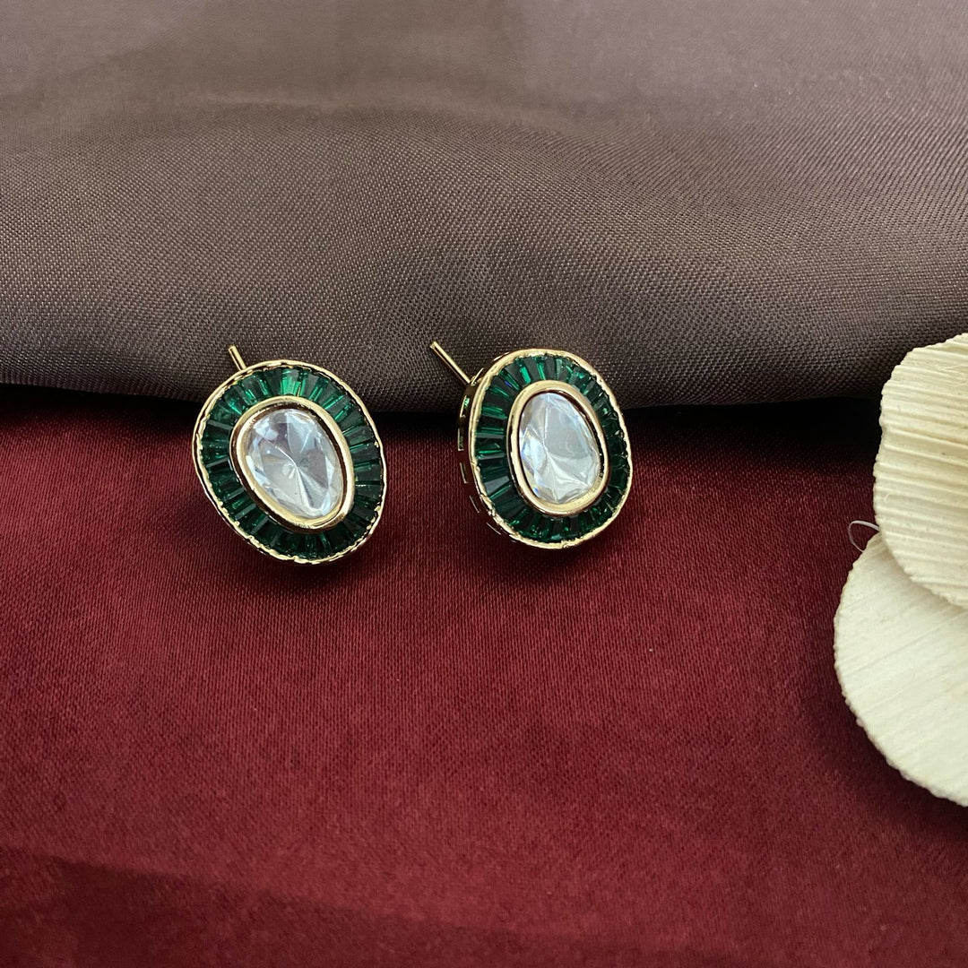 Exclusive Kundan Polki Studs
