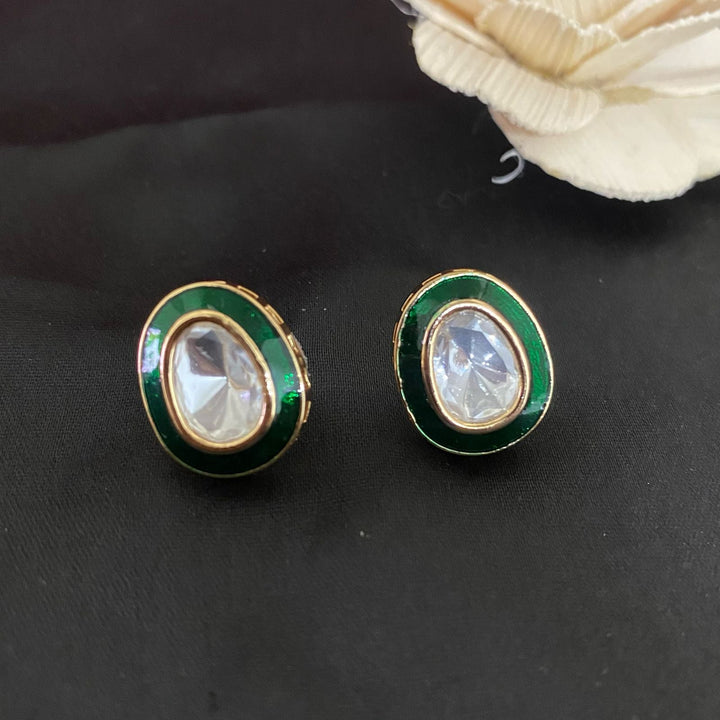 Exclusive Kundan Polki Studs