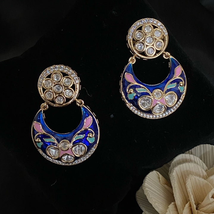 Meenakari Pendant Set