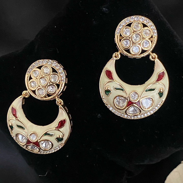 Meenakari Pendant Set