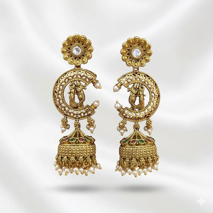 Traditional Long Jhumka Earrings