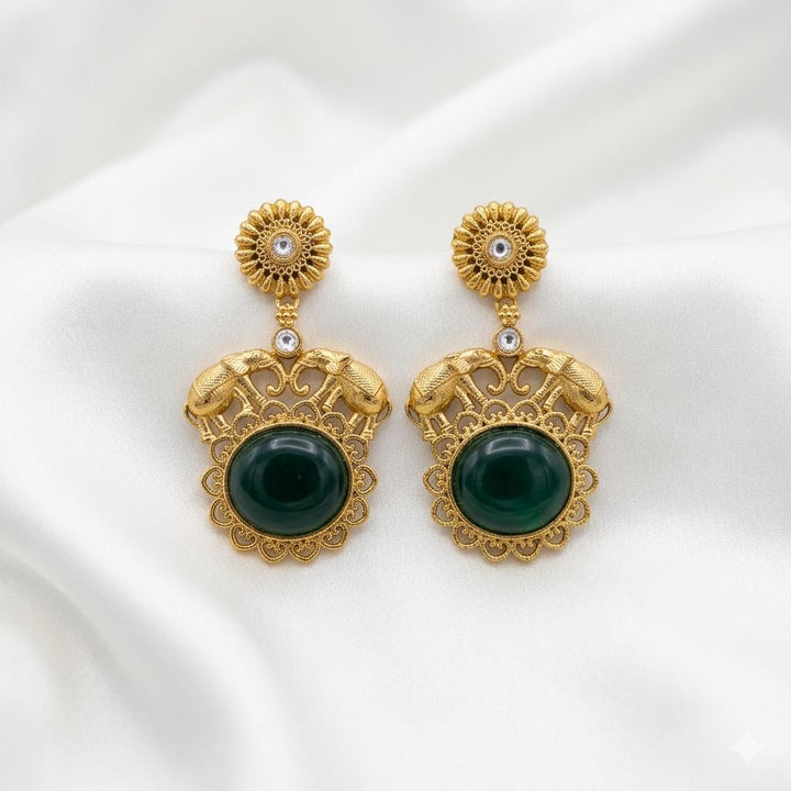Elephant Design Earrings