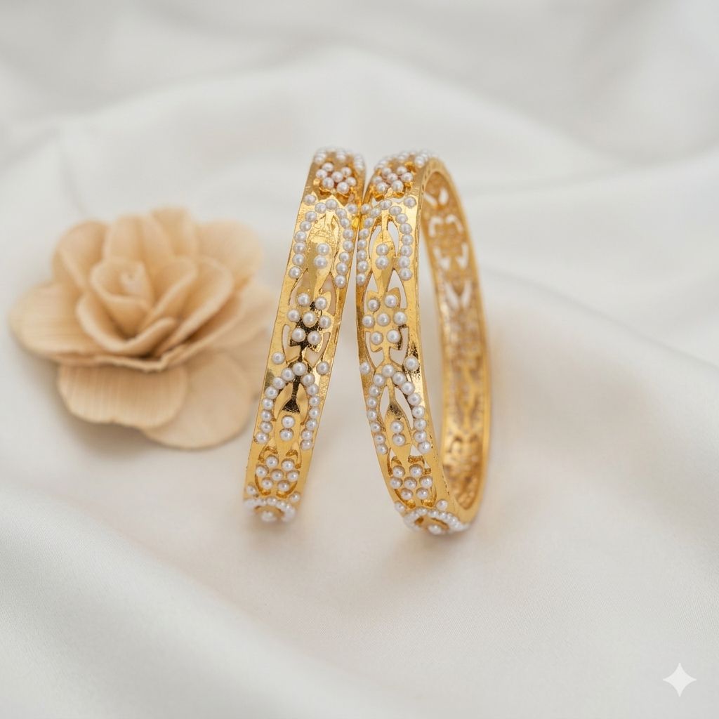 Traditional Indian Jadau Bangle