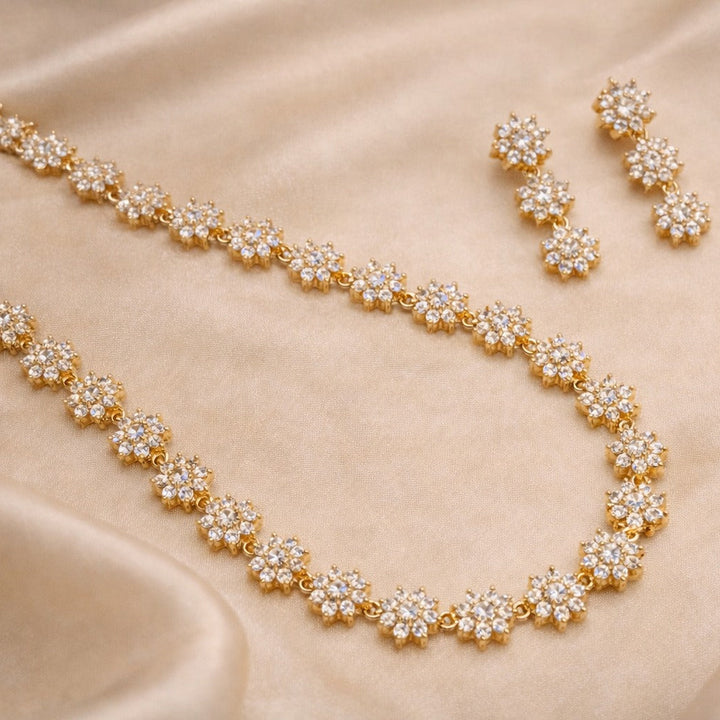 Zircon Necklace Set