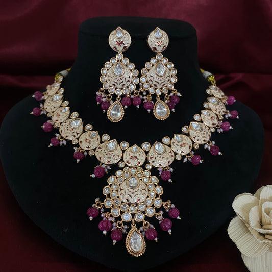 Bridal Kundan Necklace Set