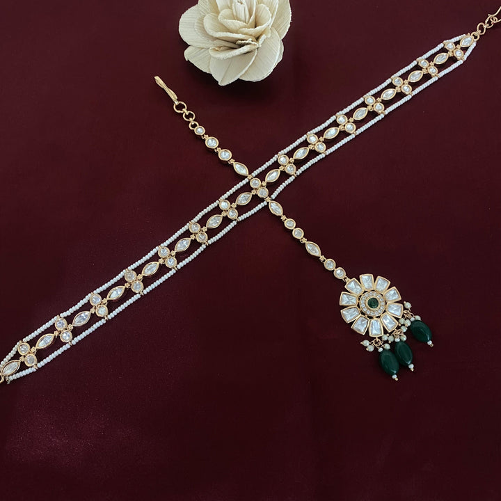 Bridal Dulhan Kundan Mathapatti