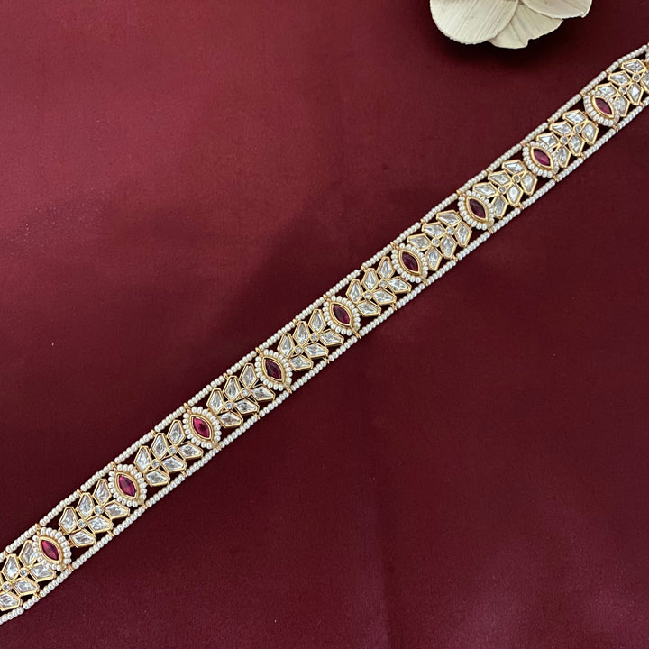 Beautiful Kundan Polki Shishfool