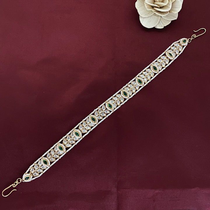 Beautiful Kundan Polki Shishfool