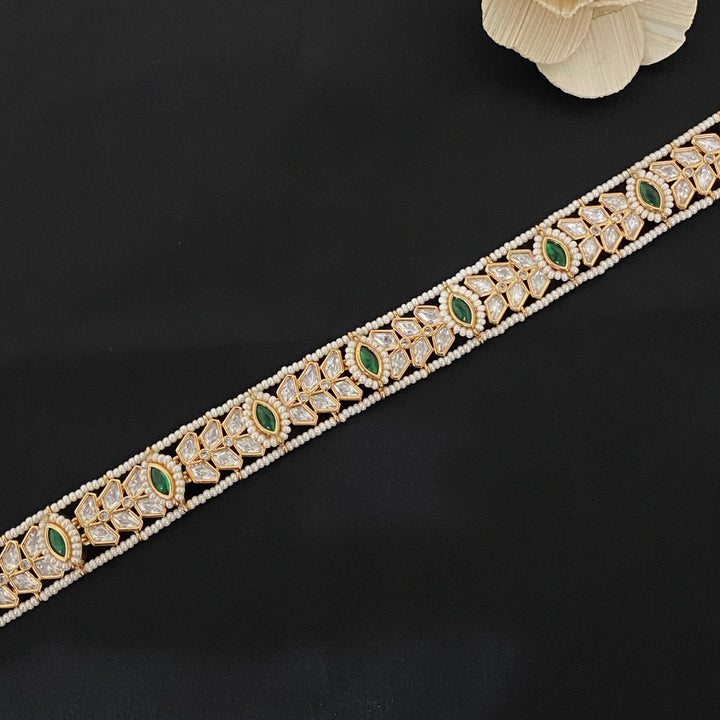 Beautiful Kundan Polki Shishfool