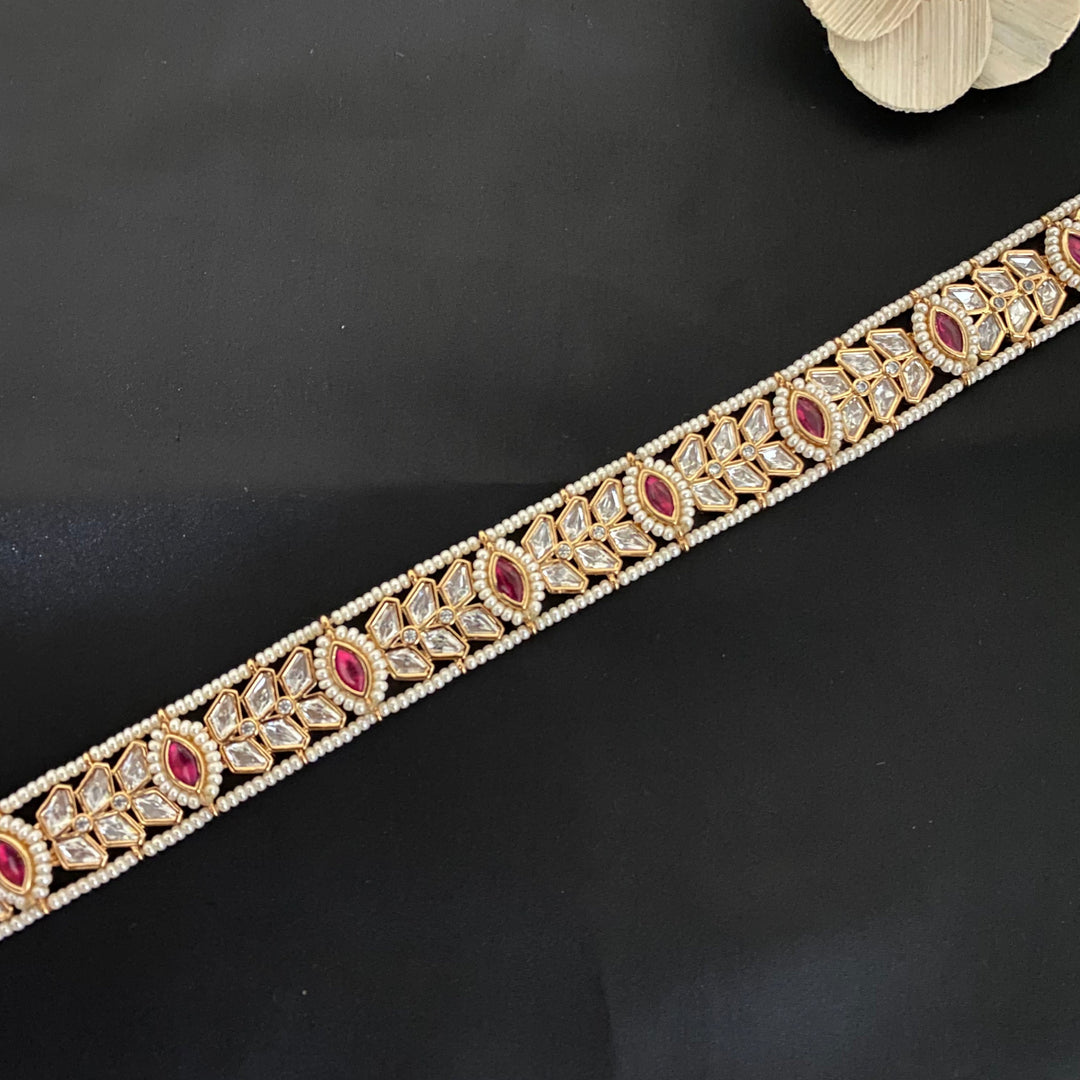 Beautiful Kundan Polki Shishfool