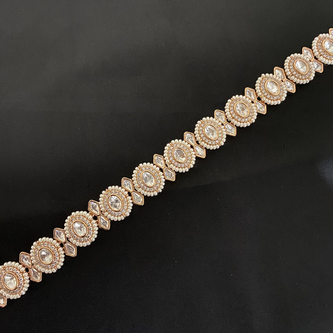 Beautiful Pearl Kundan Shishfool