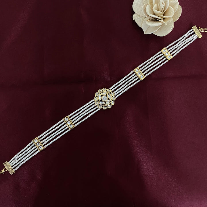 Beautiful Pearl Kundan Shishfool