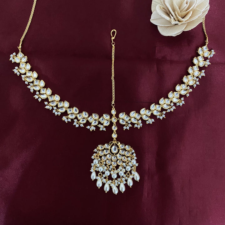 Bridal Dulhan Kundan Mathapatti