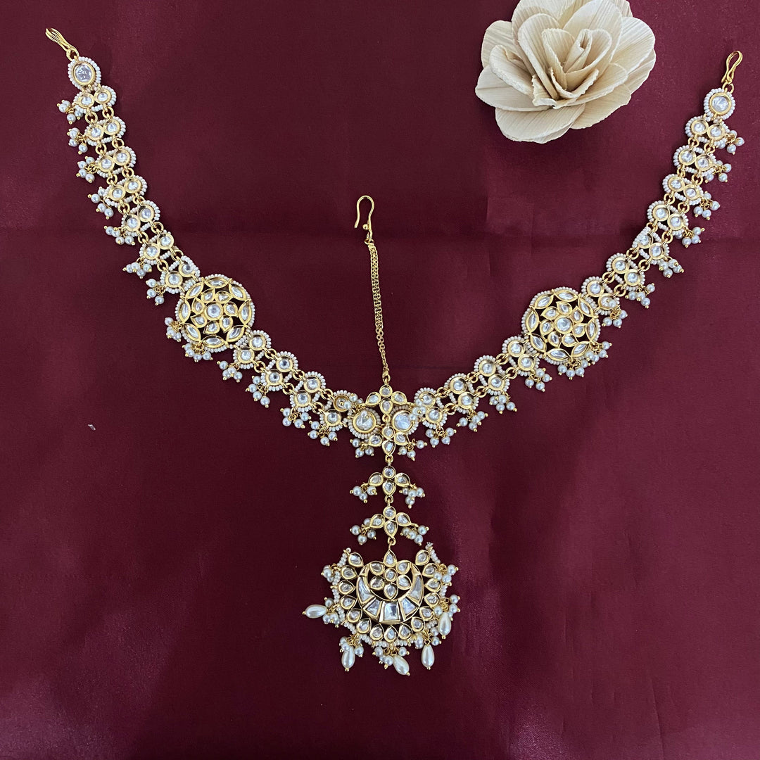 Exclusive Bridal Kundan Mathapatti