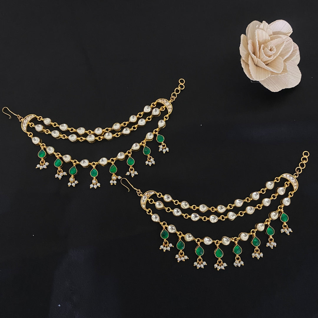 Beautiful Pachi kunadn Hair Chain