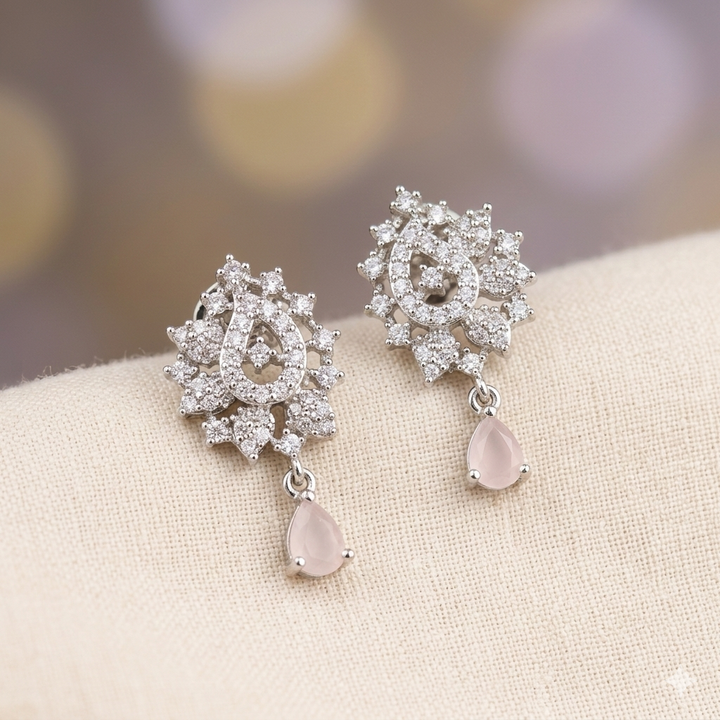 American Diamond Stud Earrings