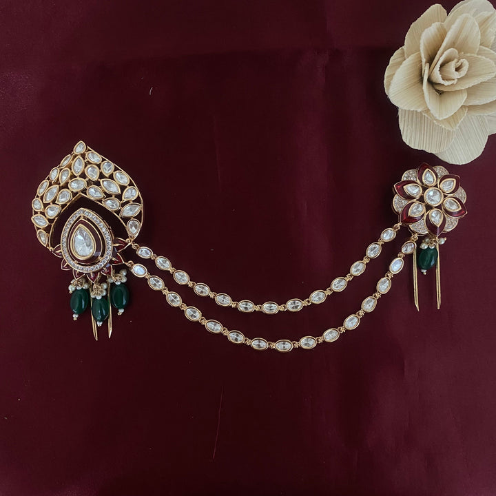 Kundan Maharaja Pagdi Kalangi for Men