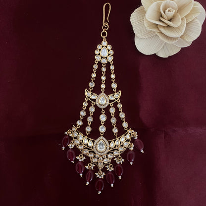 Kundan Polki Jhumar Passa